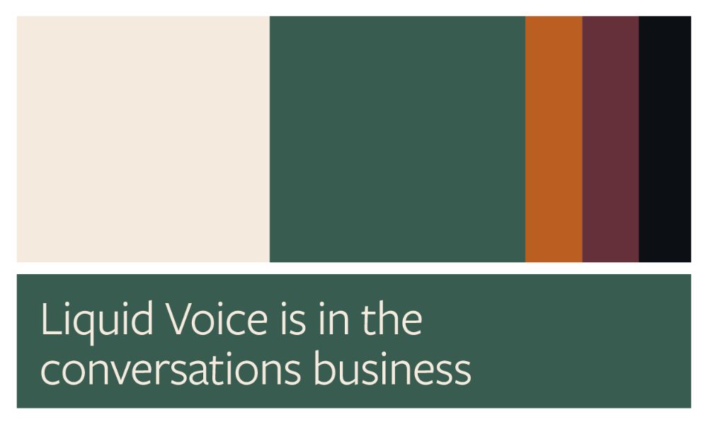 Liquid Voice brand design - Cremarc