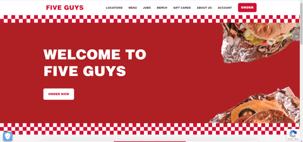 Welcome to Five Guys