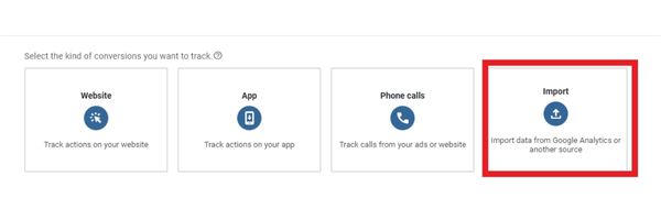 Offline Conversion Tracking - Google Ads Creating a conversion