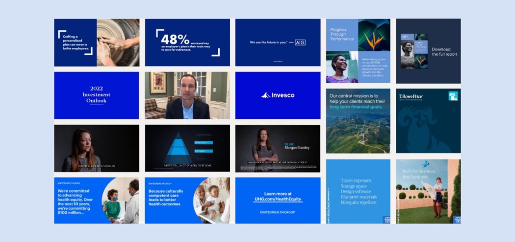 A visual representation of non-distinctive brand imagery