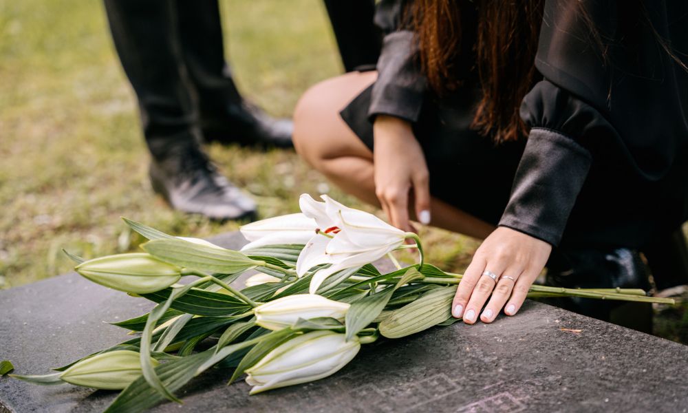 Concept image of a gravestone marking the end of the marketing qualified lead (MQL) era