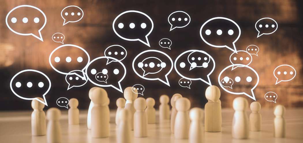 Visual metaphor of crowded signals showing marketers scoring noise as if it were intent