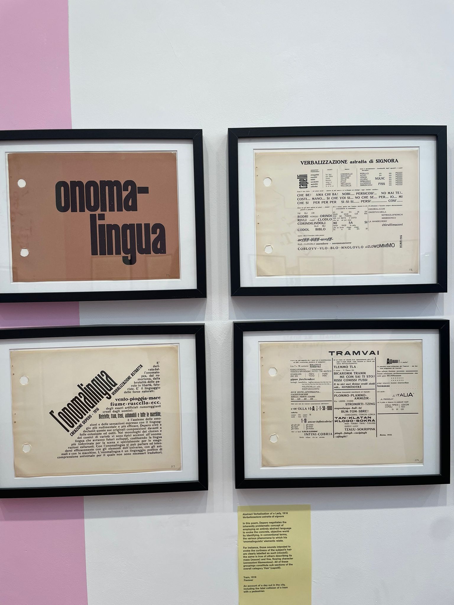 Fortunato Depero’s - Onomalingua