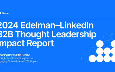 Edelman 2024 B2B Thought Leadership Report