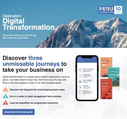 Peru Consulting Landing Page Design - Guide