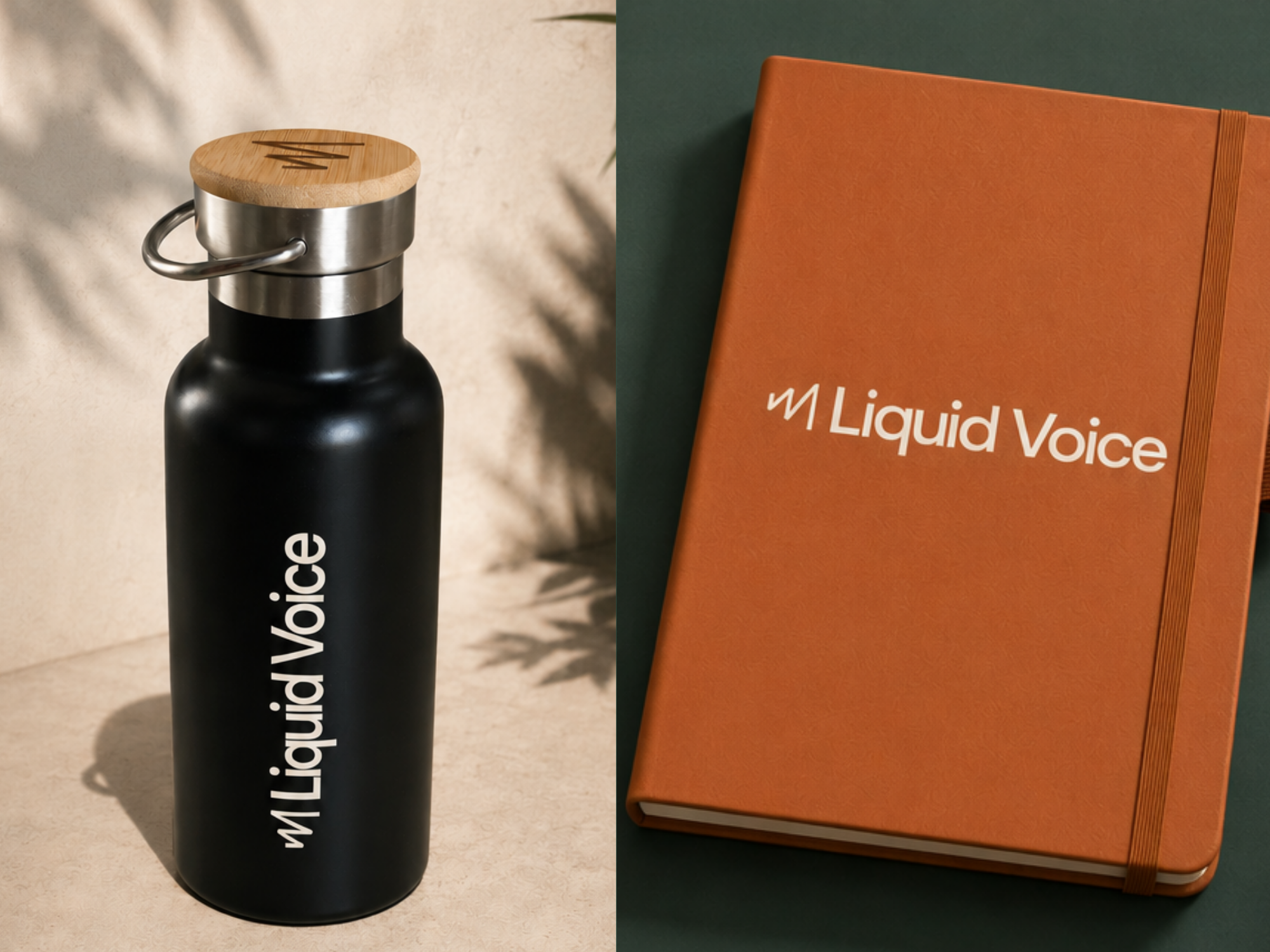 Liquid Voice branded merch design - Cremarc